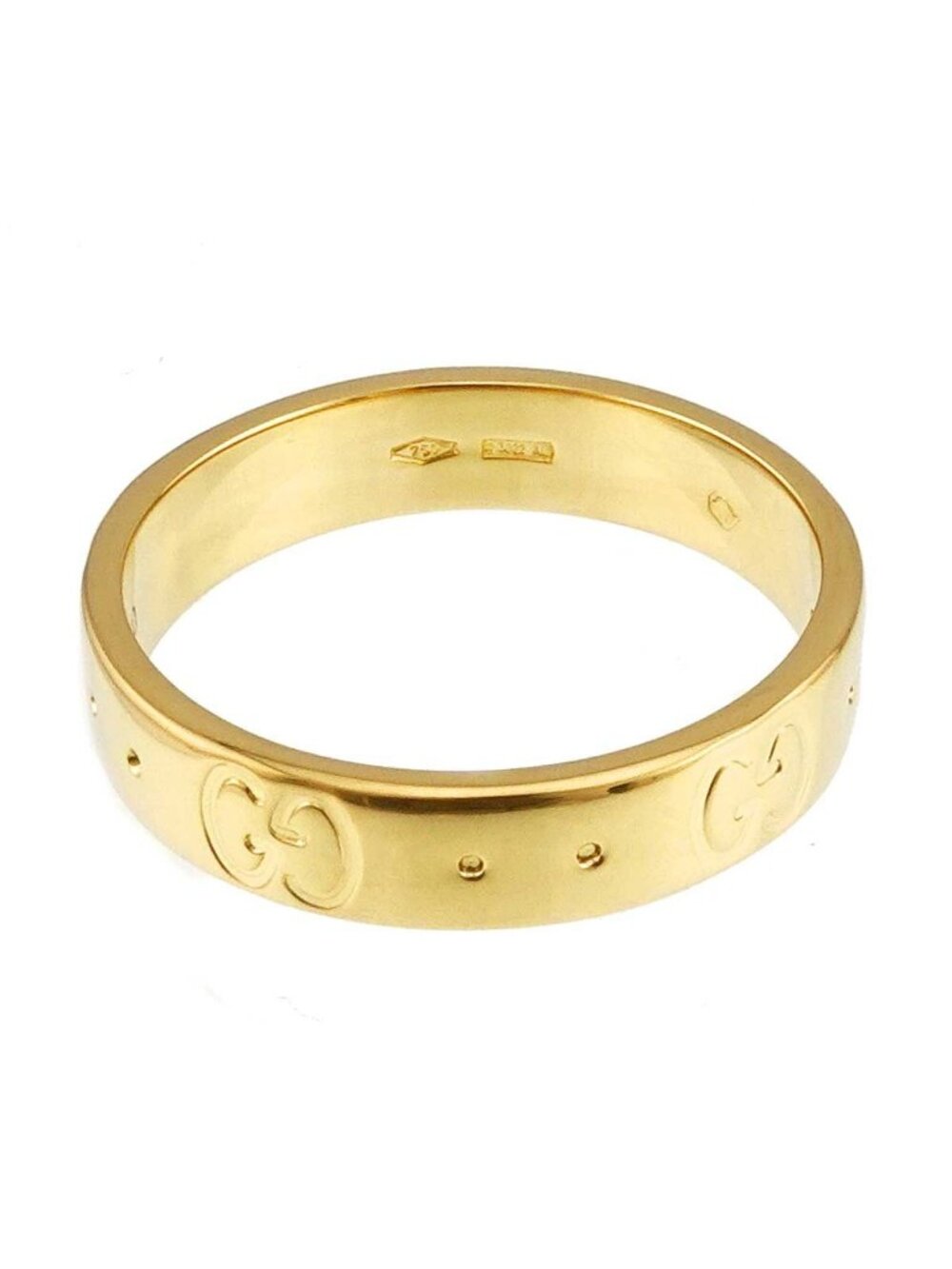 Gucci Icon Ring 18k YG Yellow Gold 750 - Picture 5 of 9